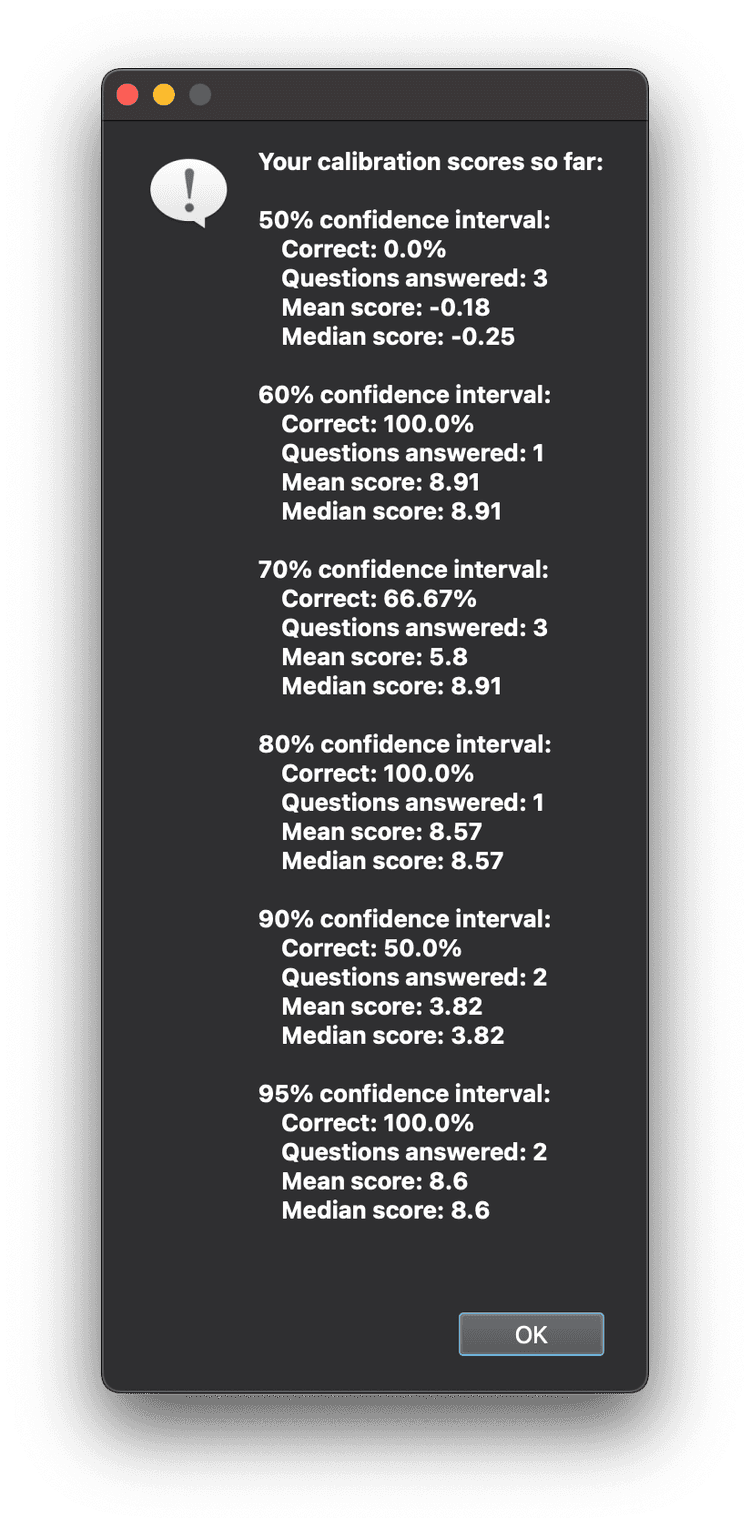 See your Anki calibration scores